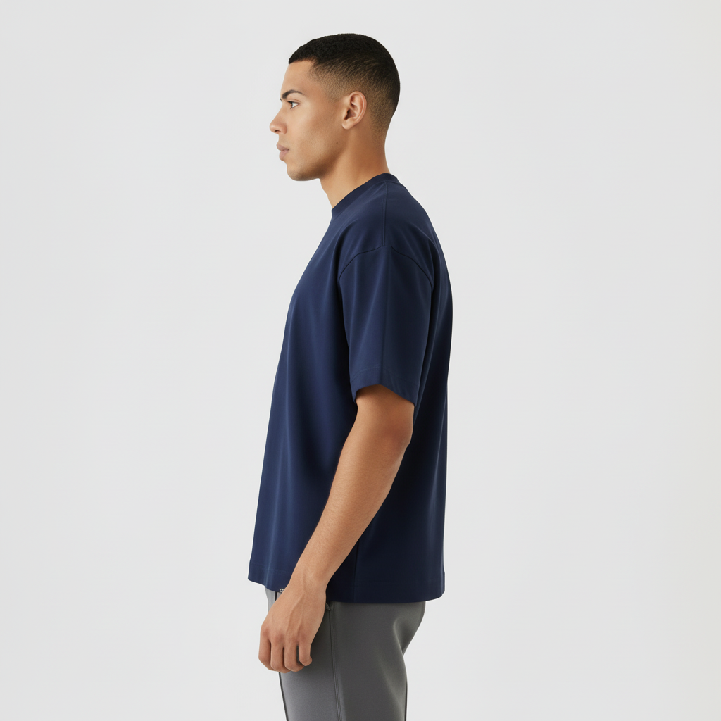 Versa Men’s Drop Shoulder Oversized T-Shirt