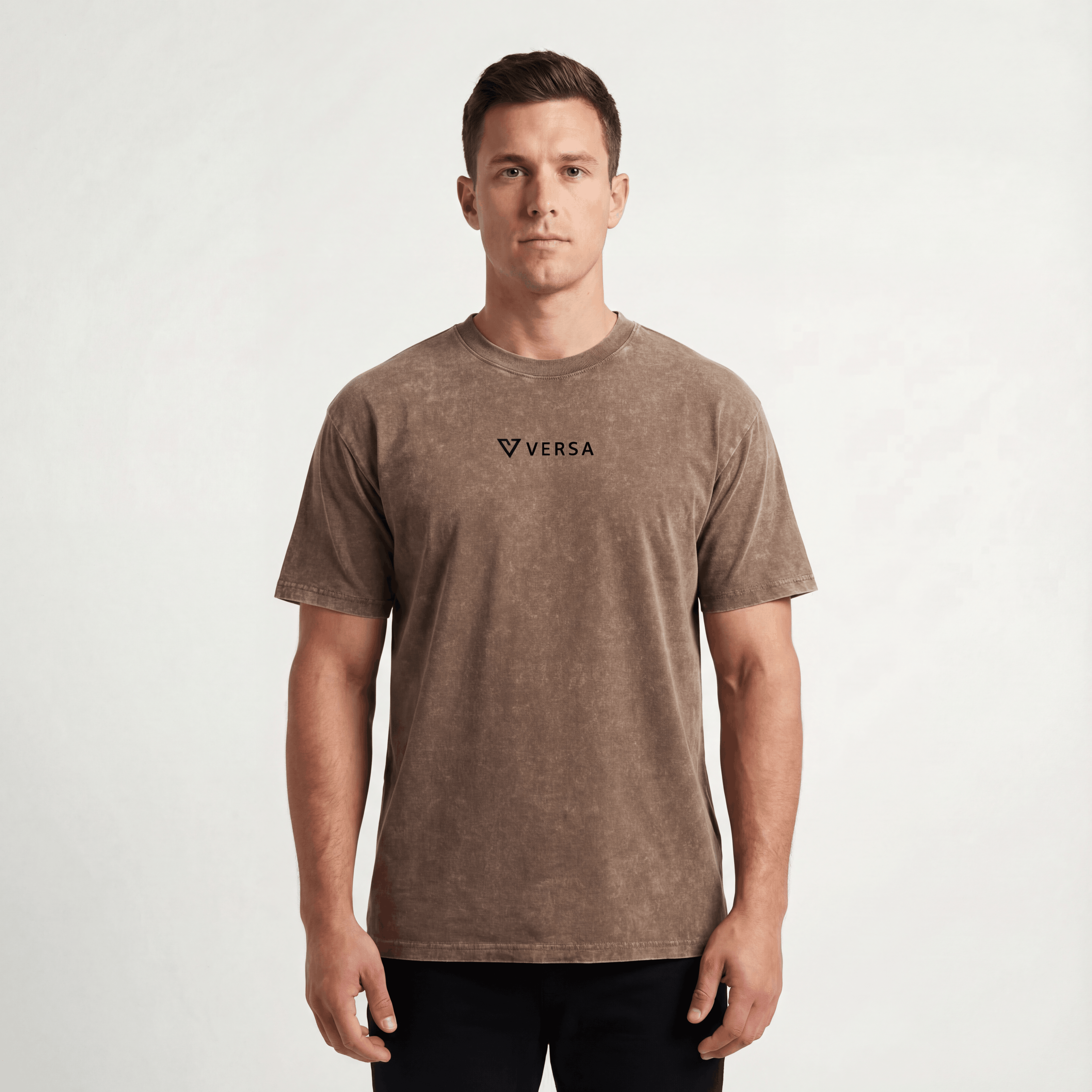 Versa Men’s Premium Drop-Shoulder Comfort Tee – Medium Loose Fit