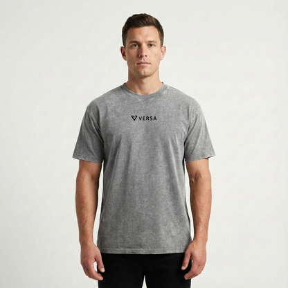 Versa Men’s Premium Drop-Shoulder Comfort Tee – Medium Loose Fit