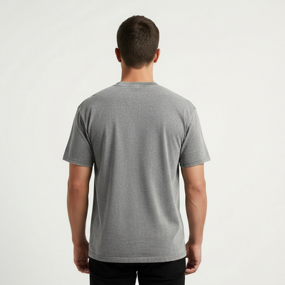Versa Men’s Premium Drop-Shoulder Comfort Tee – Medium Loose Fit
