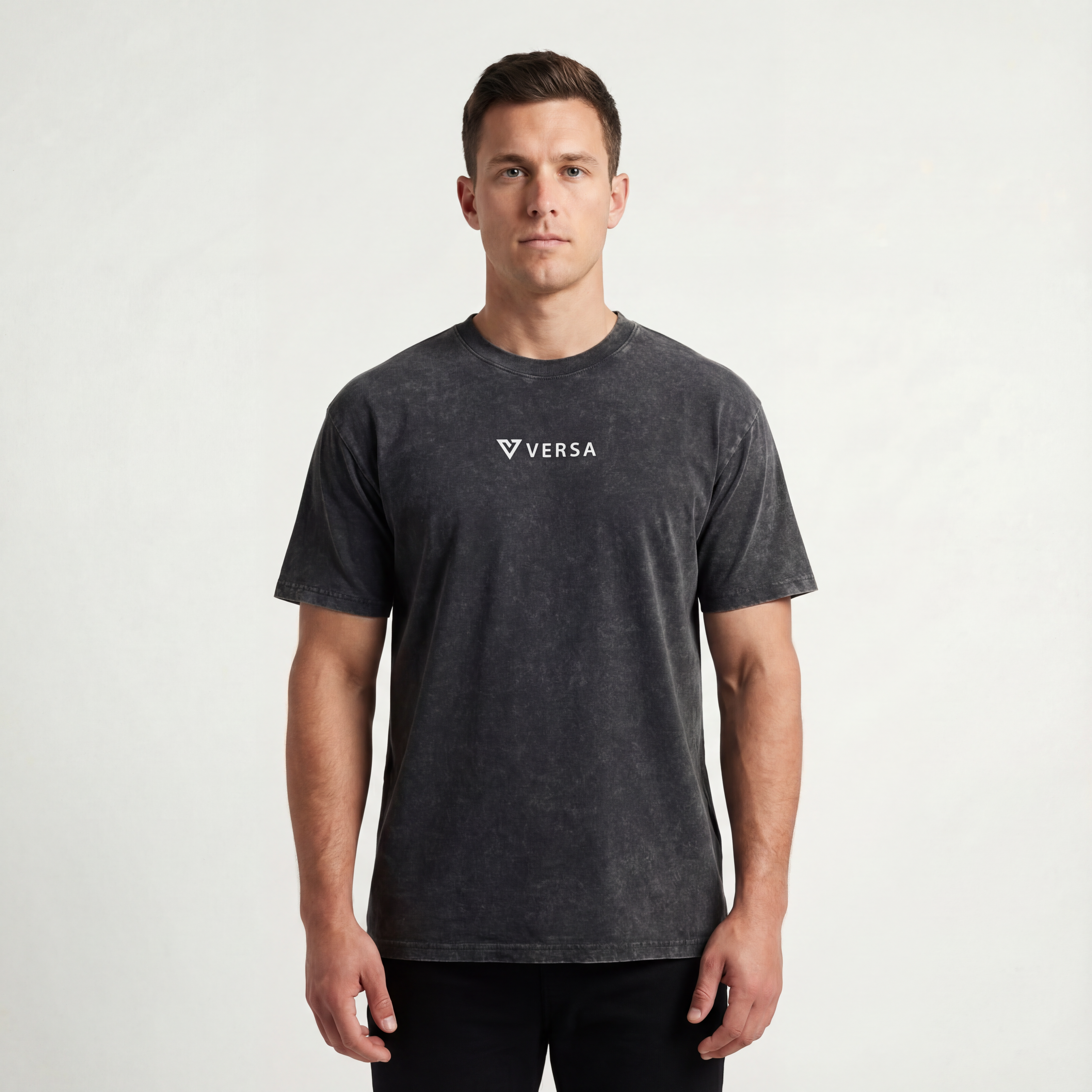 Versa Men’s Premium Drop-Shoulder Comfort Tee – Medium Loose Fit